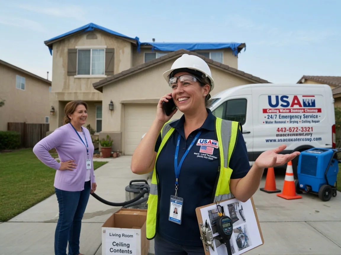 Ceiling Water Damage Restoration Burns, OR FAQs